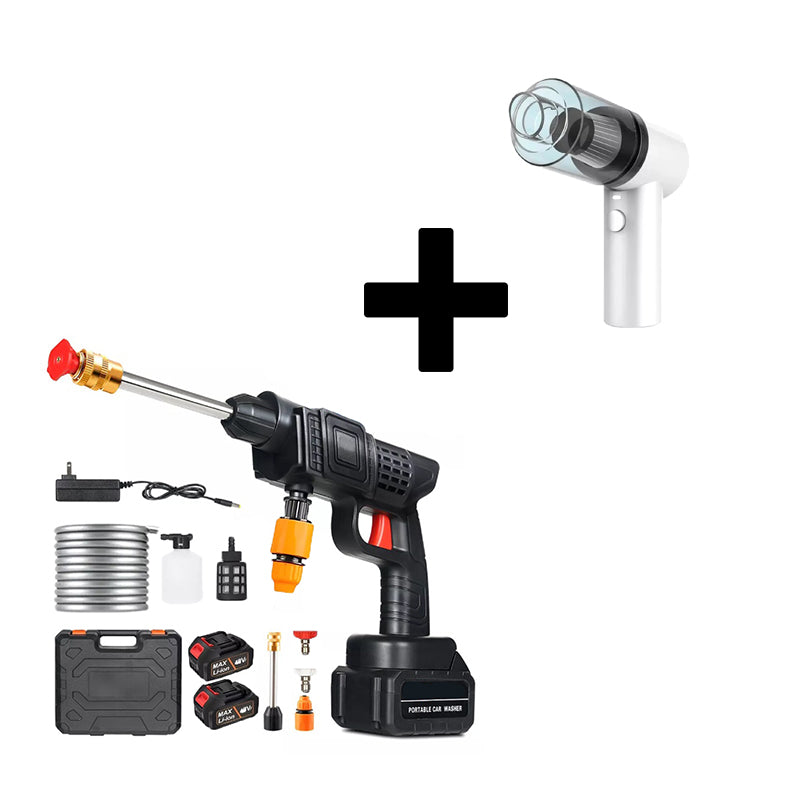 Hidrolavadora Inalambrica 48v con 2 Baterias + GRATIS BAT Aspiradora