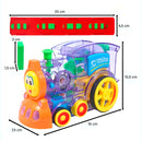 Tren domino con luces y sonidos - 60 piezas